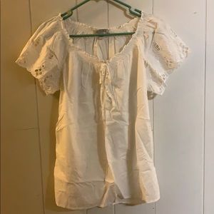 Maternity shirt/ white